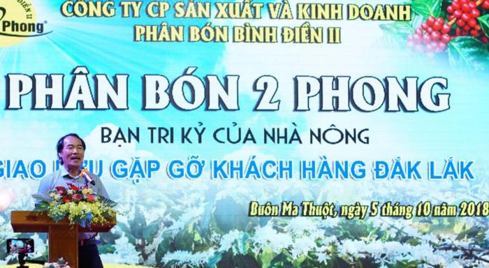 PHÂN BÓN 2 PHONG ĐẾN VỚI BÀ CON NÔNG DÂN TỈNH ĐẮK LẮK